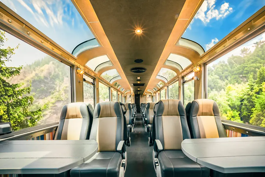 IncaRail 360 Degree Panoramic Train