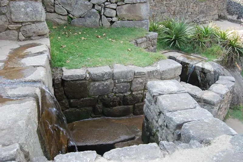 Machu Picchu Circuit 3 Waterway canals photo