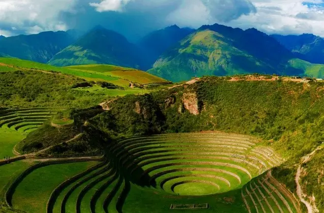 Maras Salt Ponds + Moray Terraces